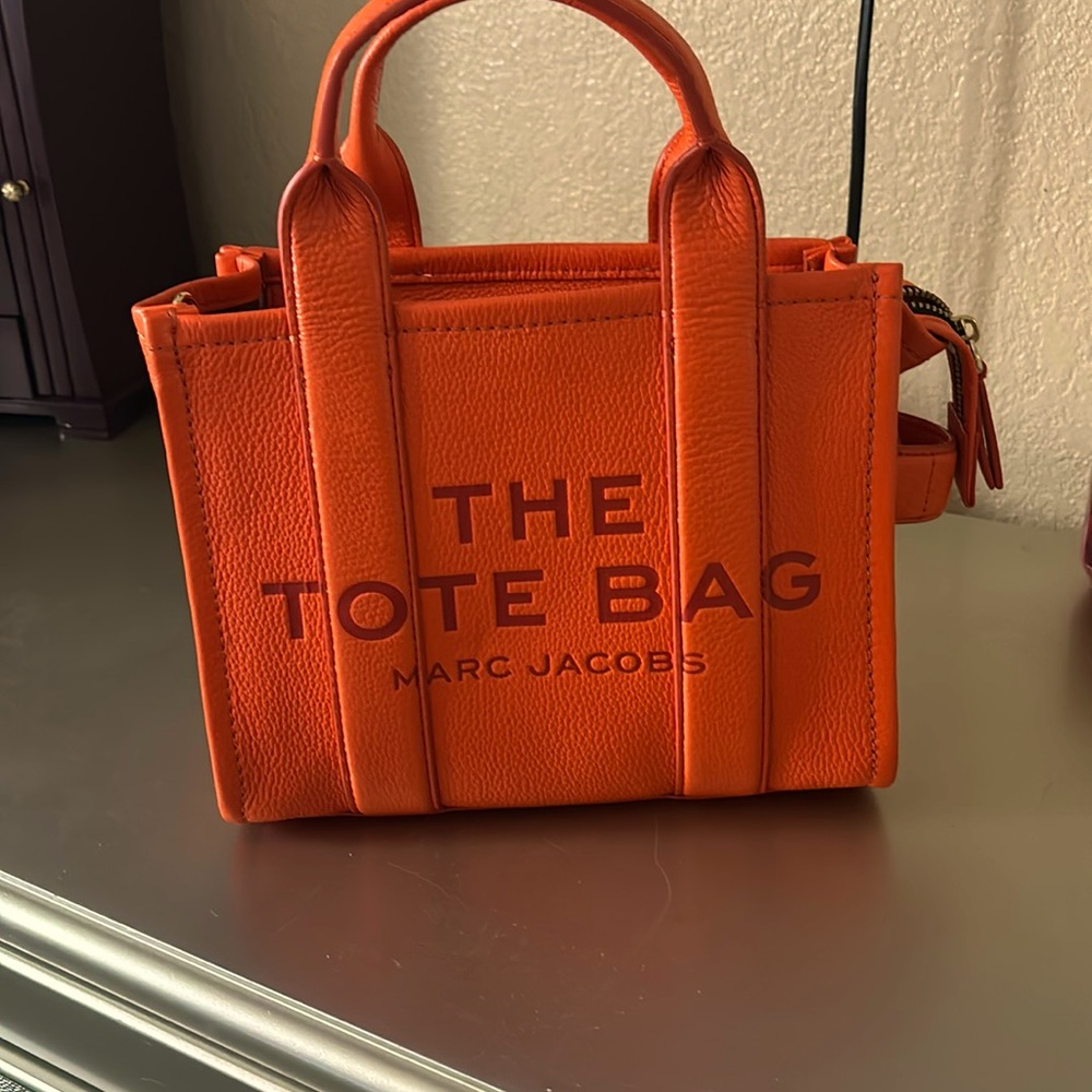 Marc Jacobs Orange Tote Bag